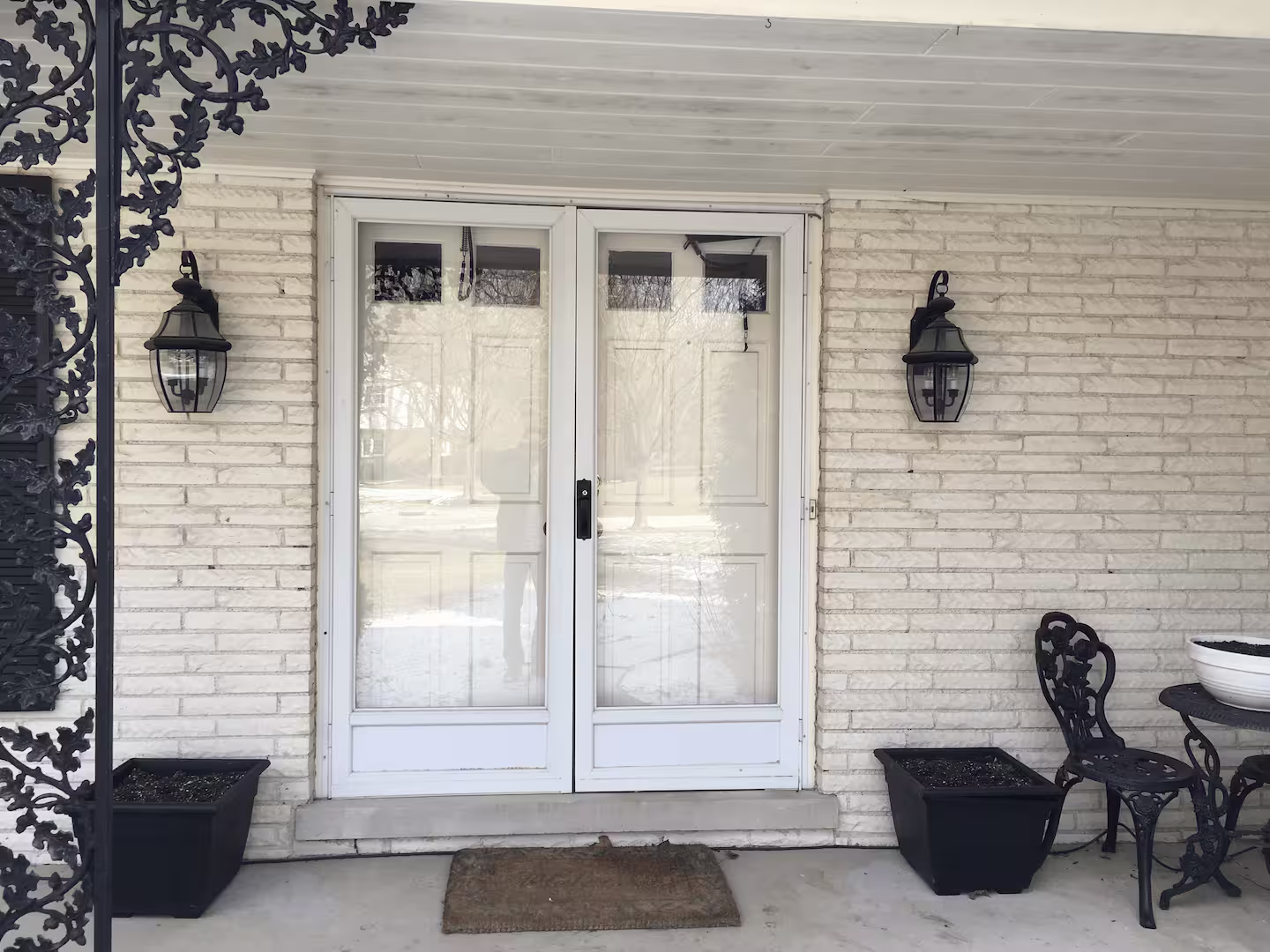Pre-finished entry door and sidelights